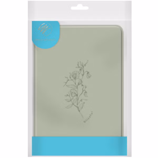 imoshion Étui á rabat Kobo Clara 2E / Tolino Shine 4 - Floral Green