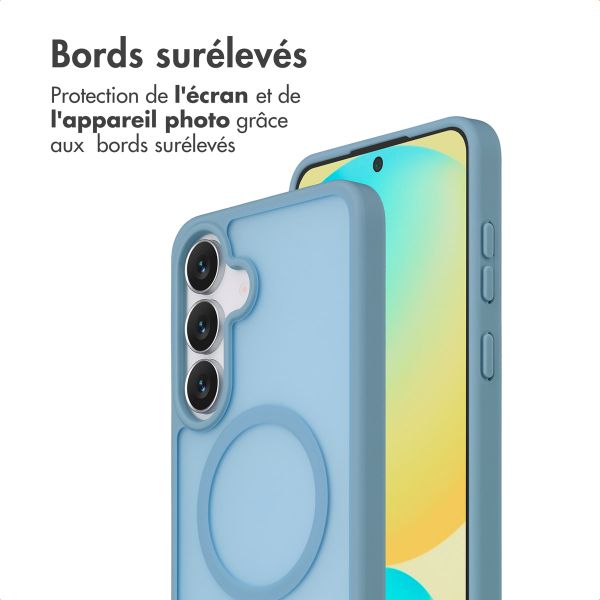 imoshion Coque Color Guard avec MagSafe Samsung Galaxy S25 FE - Bleu clair