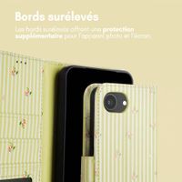 imoshion Étui de télephone portefeuille Design Apple iPhone 17e / 16e - Garden Stripes