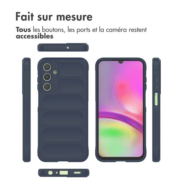 imoshion Coque arrière EasyGrip Samsung Galaxy A25 (5G) - Bleu foncé