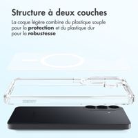 Accezz Coque arrière Xtreme Impact avec MagSafe Samsung Galaxy S26 - Transparent