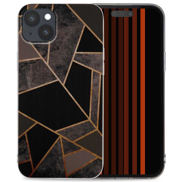 imoshion Coque Design iPhone 15 Plus - Black Graphic