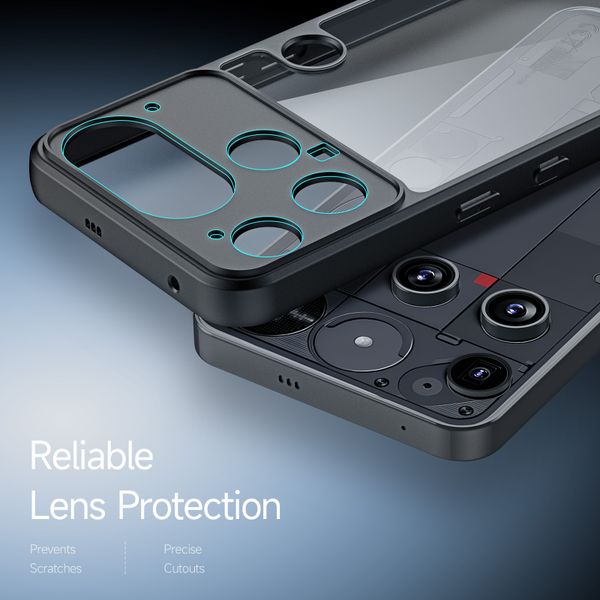 Dux Ducis Coque arrière Aimo Nothing Phone (3) - Transparent