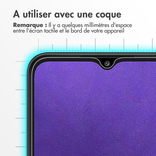 Accezz Protection d'écran en verre trempé Samsung Galaxy A22 (5G)