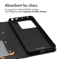 imoshion Étui de télephone portefeuille Design Xiaomi Redmi Note 13 Pro (5G) / Poco X6 - Sky Black