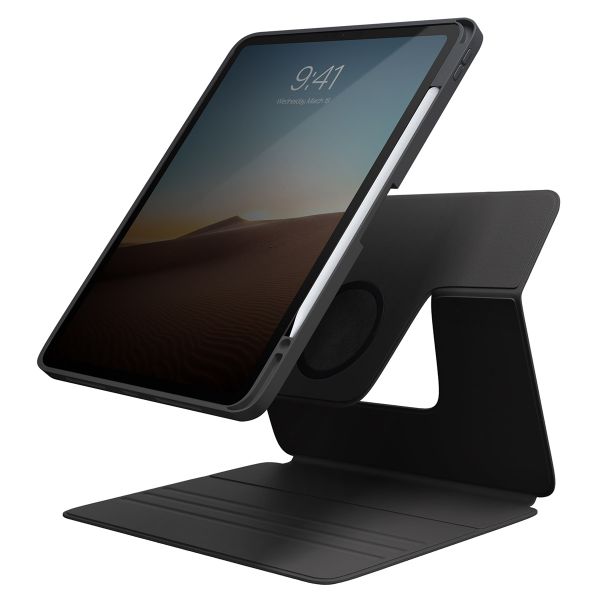 Uniq Rovus Magnetic 360 Rotating Detachable Case Apple iPad Air 11 pouces (2025) M3 / (2024) M2 / iPad Pro 11 (2020/2021/2022) / Air 5 (2022) / Air 4 (2020) - Ebony Black