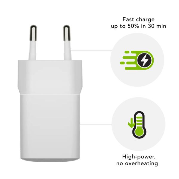 dbramante1928 re-charge | Chargeur Secteur - USB-C 30 watts - Blanc