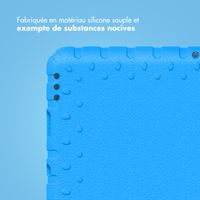 imoshion Coque kidsproof avec poignée Samsung Galaxy Tab A7 Lite - Bleu