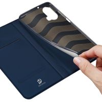 Dux Ducis Étui de téléphone Slim Motorola Moto G34 - Bleu foncé