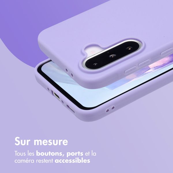 imoshion Coque Couleur Samsung Galaxy A36 / A56 - Tropical Violet