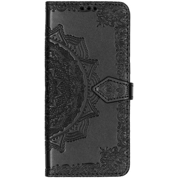 Etui de téléphone portefeuille Mandala Motorola One Vision