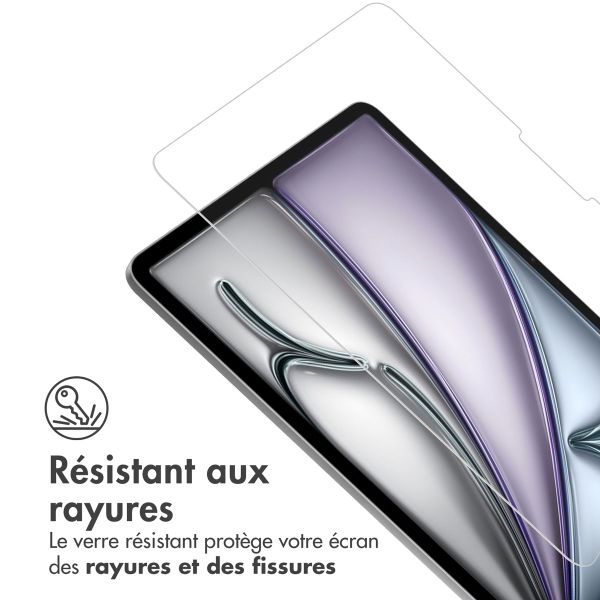 imoshion Protection d'écran en verre trempé iPad Pro 13 (2024) M4 / Air 13 pouces (2024) M2 - Transparent