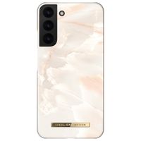 iDeal of Sweden Coque Fashion Samsung Galaxy S22 Plus - Rose Pearl Marble