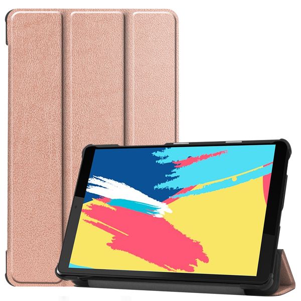 imoshion Coque tablette Trifold Lenovo Tab M8 / M8 FHD - Rose