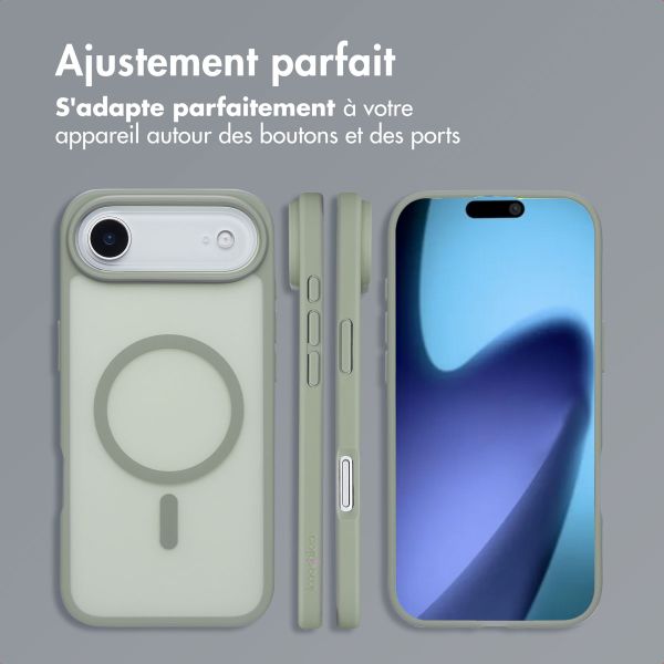 imoshion Coque Color Guard avec MagSafe Apple iPhone Air - Gris