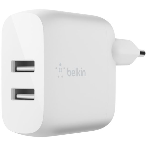 Belkin Boost↑Charge™ Dual USB Wall Charger + câble Lightning - 24W