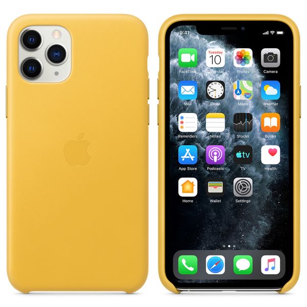 Apple Coque Leather iPhone 11 Pro