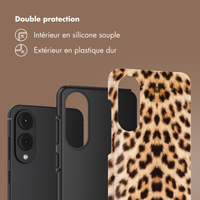 Selencia Coque arrière Vivid Samsung Galaxy S25 Edge - Wild Leo