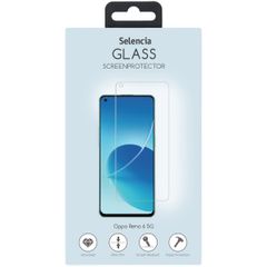 Selencia Protection d'écran en verre trempé Oppo Reno 6 5G - Transparent