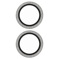 SAFE by PanzerGlass Protection Caméra Apple iPhone 16 / 16 Plus - Glitter Silver