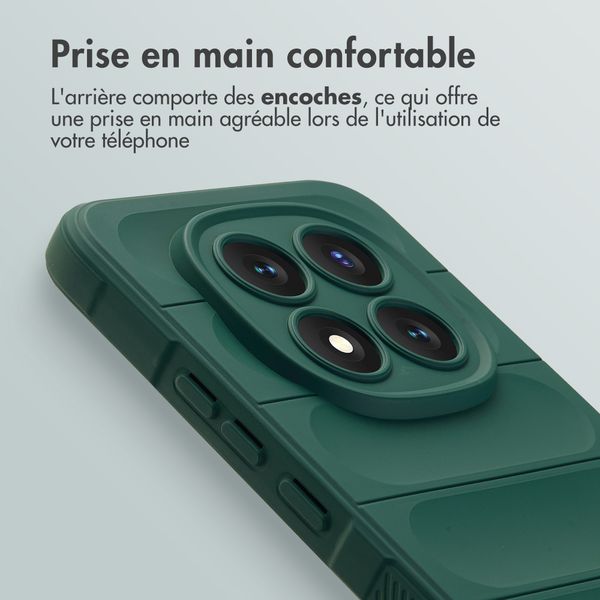 imoshion EasyGrip Backcover Xiaomi Redmi Note 15 Pro Plus (5G) - Vert foncé