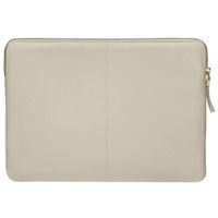 dbramante1928 ﻿Paris Sleeve - Pochette ordinateur 13 pouces - Cuir véritable - MacBook Pro 13 pouces / Air 13 pouces - Sand Dune