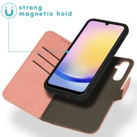 imoshion Etui de télephone luxe 2-en-1 amovible Samsung Galaxy A25 (5G) - Rose