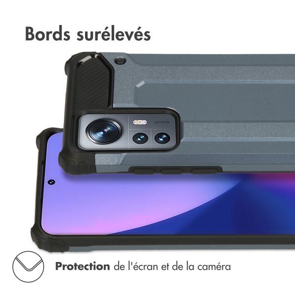 imoshion Coque Rugged Xtreme Xiaomi 12 / 12X - Bleu foncé