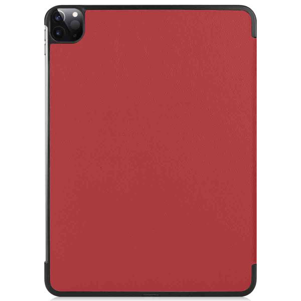 imoshion Coque tablette Trifold iPad Pro 12.9 (2018/2020/2021/2022) - Rouge