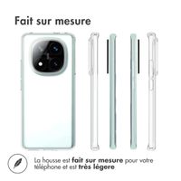 Accezz Coque Clear Xiaomi Redmi Note 14 Pro Plus (5G) - Transparent
