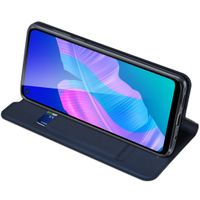 Dux Ducis Étui de téléphone Slim Huawei P40 Lite E - Bleu foncé