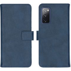 imoshion Étui de télephone portefeuille de luxe Samsung Galaxy S20 FE - Bleu foncé