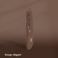 Selencia Pochette ordinateur Puffy 15-16 pouces - Mocha Brown