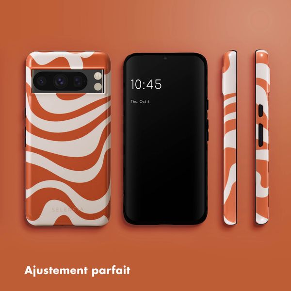 Selencia Coque arrière Vivid Tough Google Pixel 8 Pro - Dream Swirl Orange