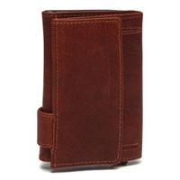 The Chesterfield Brand Porte-cartes Mannheim - Porte-cartes en cuir véritable pour 8 cartes - Cognac