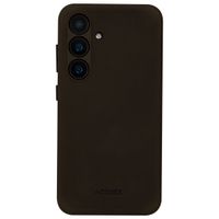 Accezz Coque arrière Vintage Leather MagSafe Samsung Galaxy S24 / S25 - Rustic Brown