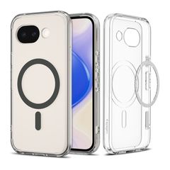 Spigen Coque Ultra Hybrid MagSafe Google Pixel 10a - Clear Graphite