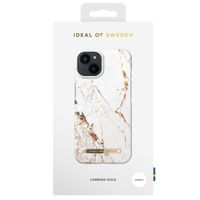 iDeal of Sweden Coque Fashion iPhone 13 - Carrara Gold