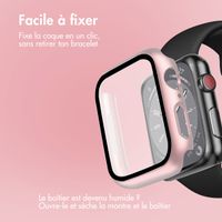 imoshion Coque rigide à couverture complète Apple Watch Series 7 / 8 / 9 - 41 mm - Rose