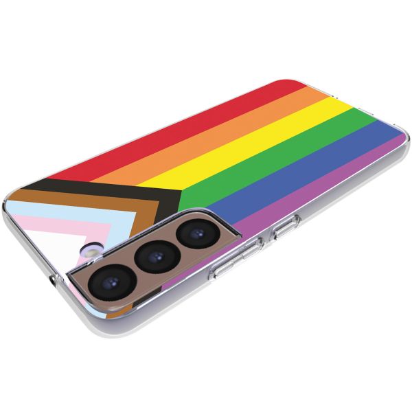 imoshion Coque Design Samsung Galaxy S22 - Rainbow flag