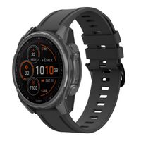 imoshion QuickFit® Line Bracelet en silicone Garmin Watch | Fixation 20 mm - Noir