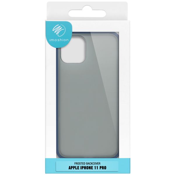 imoshion Coque Frosted iPhone 11 Pro - Bleu