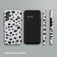 Selencia Coque arrière Vivid Tough Samsung Galaxy A34 (5G) - Trendy Leopard