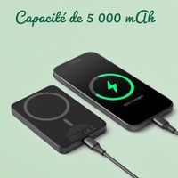 Crée ta propre Batterie externe MagSafe 5000 mAh - Noir