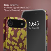 Selencia Coque arrière Vivid avec MagSafe Apple iPhone Air - Moo'd Olive Dust