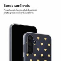 imoshion Coque Design Samsung Galaxy A35 - Golden Hearts