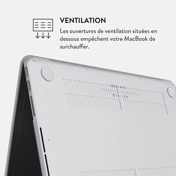 Burga Coque Rigide Apple MacBook Pro 14 pouces (2021 / 2023 M3 chip / 2024 M4 chip / 2025 M5 chip) - Strawberry Jam