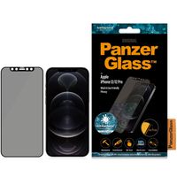 PanzerGlass Protection d'écran Privacy en verre trempé Case Friendly Anti-Bacterial iPhone 12 (Pro)