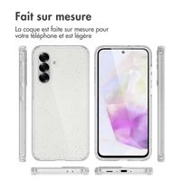 imoshion Coque Pailletée Samsung Galaxy A56 - Paillettes Transparent