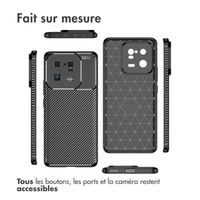 imoshion Coque silicone Carbon Xiaomi 13 Pro - Noir